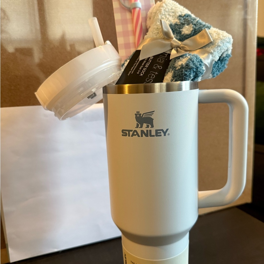 NWT, Stanley Light Blue Tumbler Set